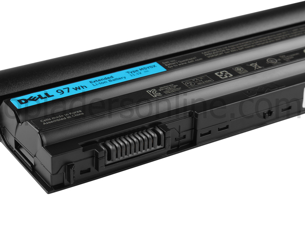 87Wh 9-Cellen Dell M1Y7N Accu Batterij