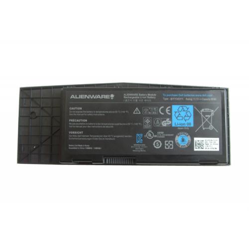 90Wh 9-Cellen Dell Alienware M17x R4 Accu Batterij