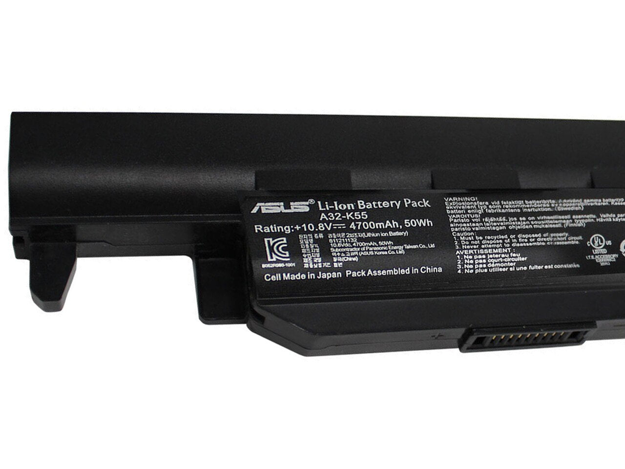 5200mAh 6-Cellen Asus A45A Accu Batterij