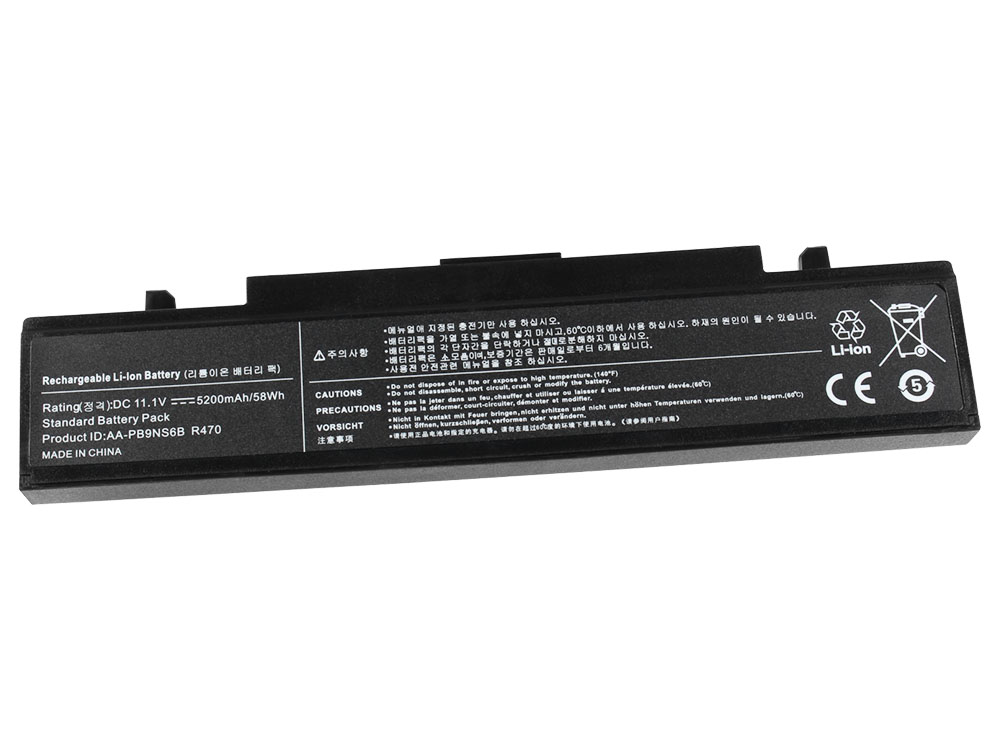5200mAh 6 Cellen Samsung 300E43-S01 300E43-S03 Accu Batterij