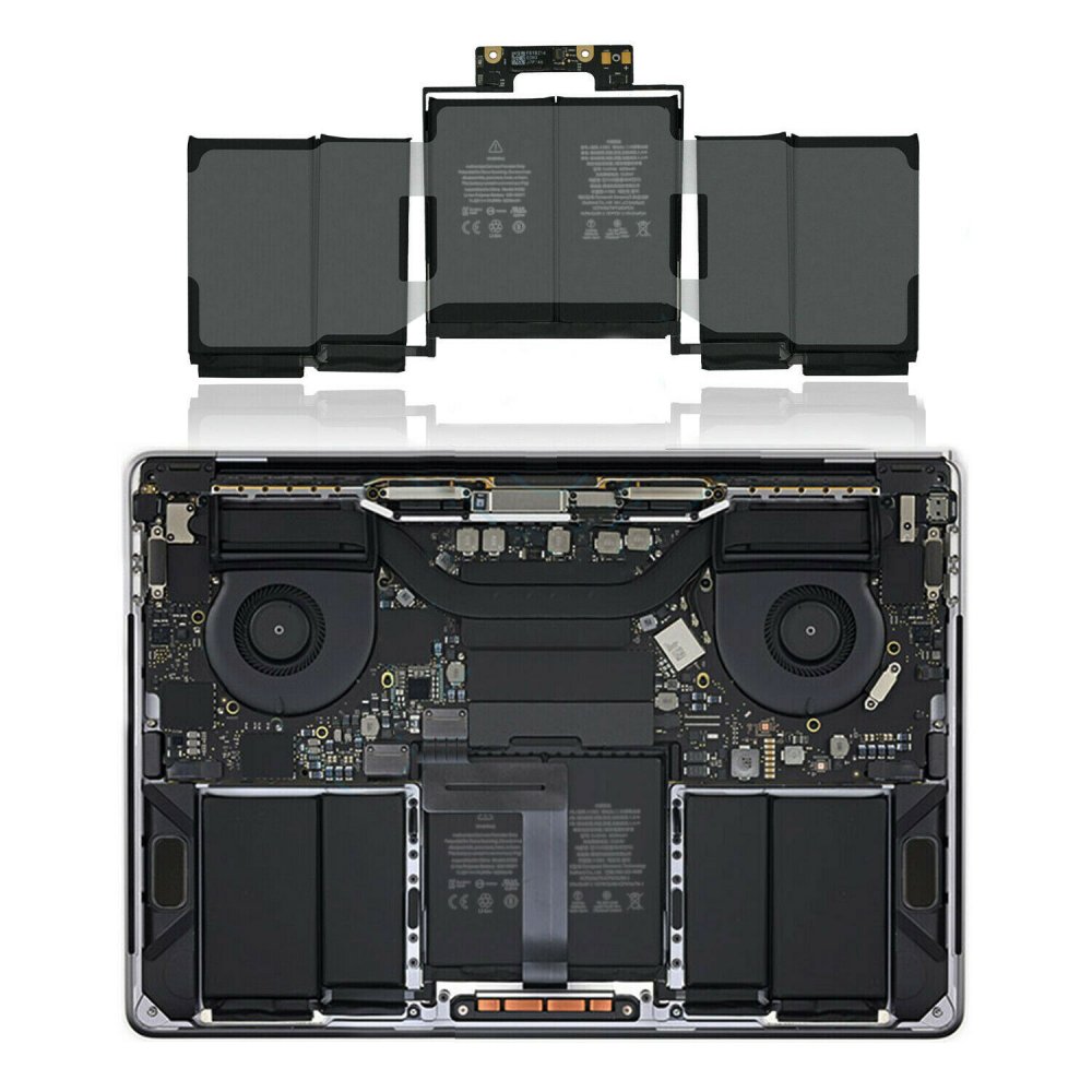 5086mAh 58Wh 6 Cellen Apple MacBook Pro 13 2018 Touchbar i5 Accu Batterij