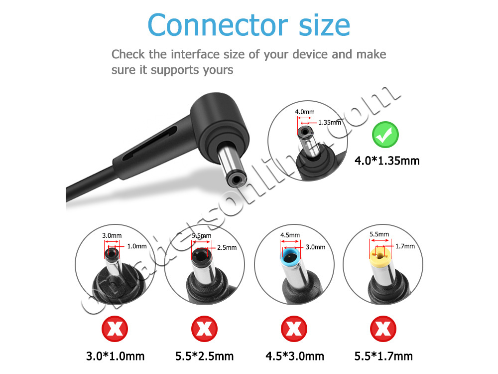 Origineel 45W Asus VivoBook X456UR AC Adapter Voeding Oplader