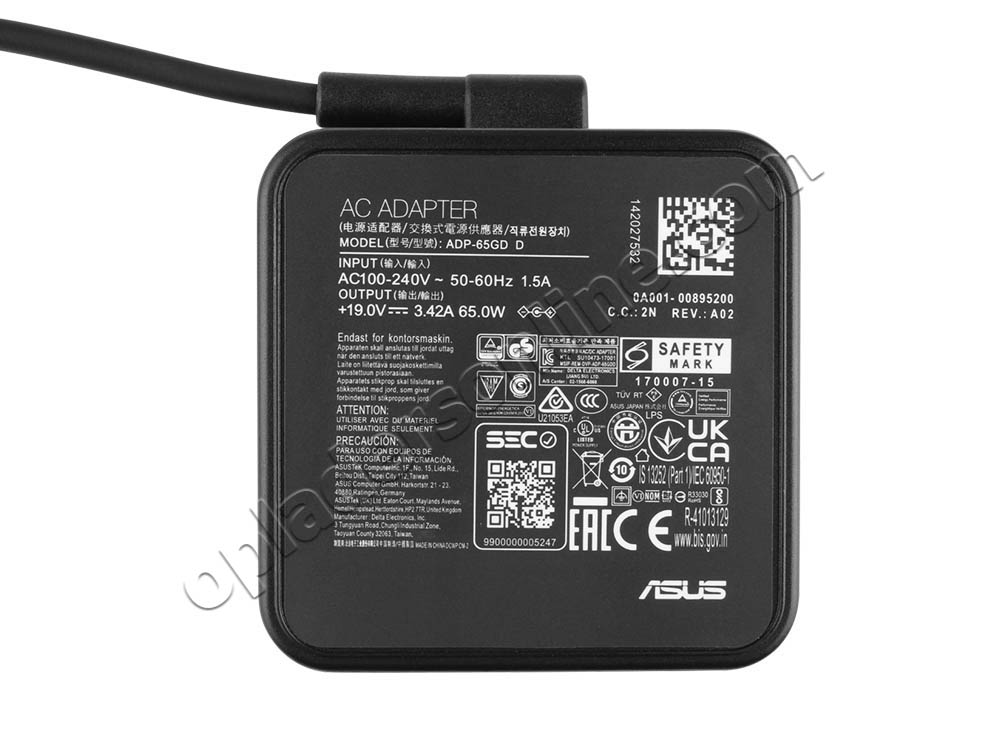 Origineel 65W Asus X456UB Adapter Voeding Oplader + Koord