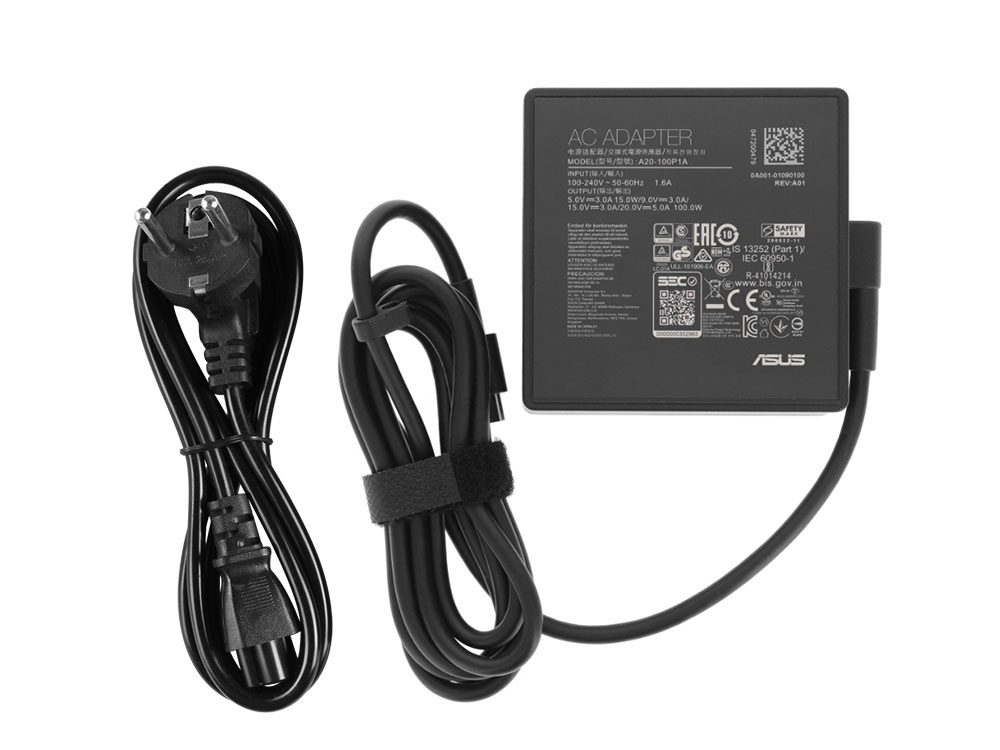 100W USB-C Acer Swift 3 OLED SF314-71 Adapter Voeding Oplader + Koord