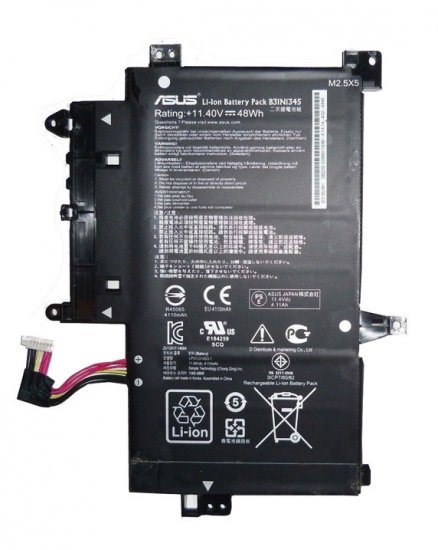 48Whr Asus B31N1345 0B200-00990100 Accu Batterij