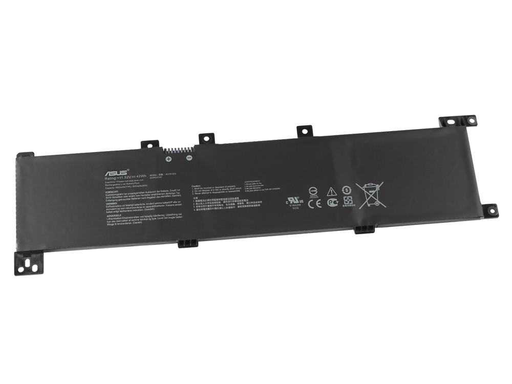 11.52V Asus VivoBook X705NA-BX044T X705UA-BX022T Accu Batterij