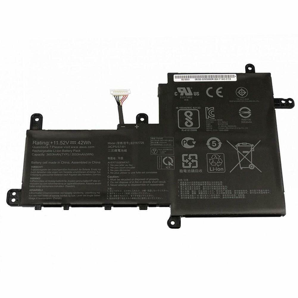 Accu Batterij Asus 0B200-02920100 0B200-02920200 3653mAh 42Wh