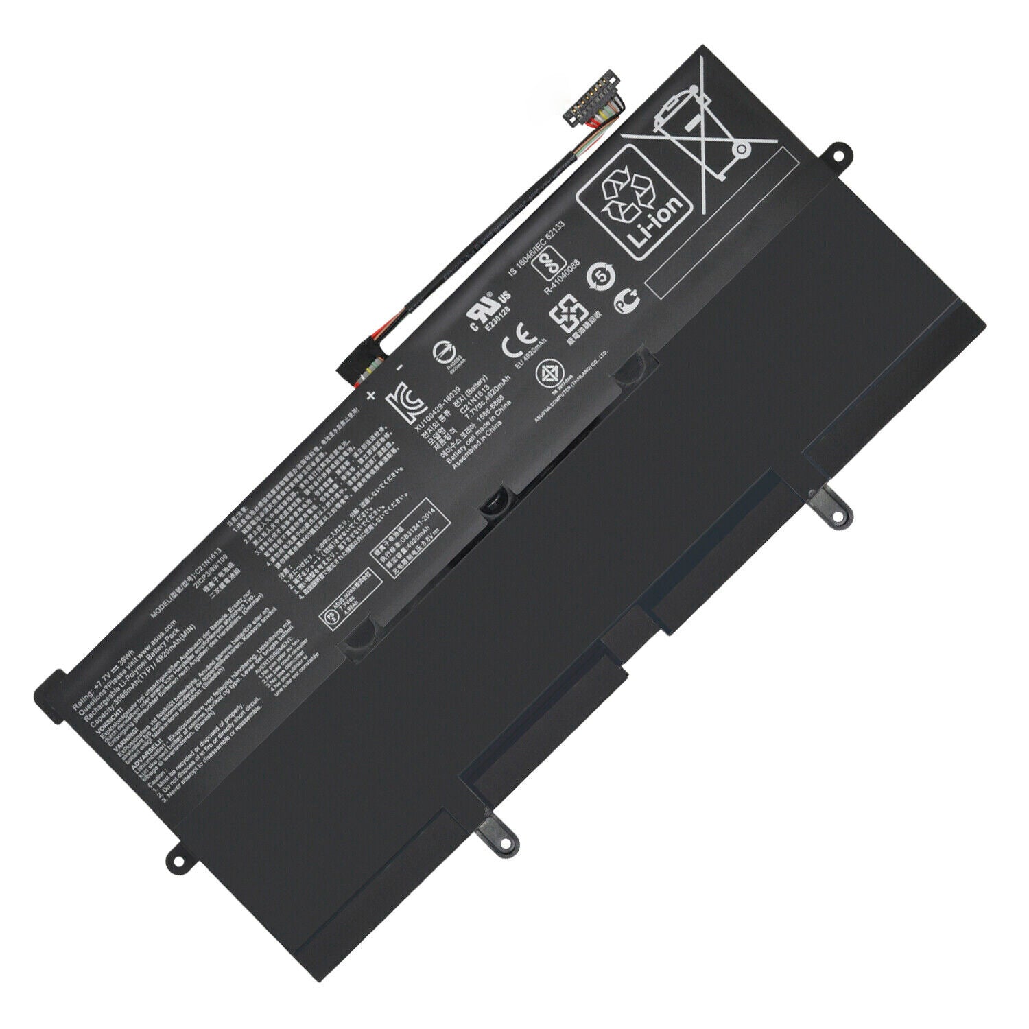 Accu Batterij Asus 0B200-02280000 2ICP3/99/109 4920mAh 39Wh