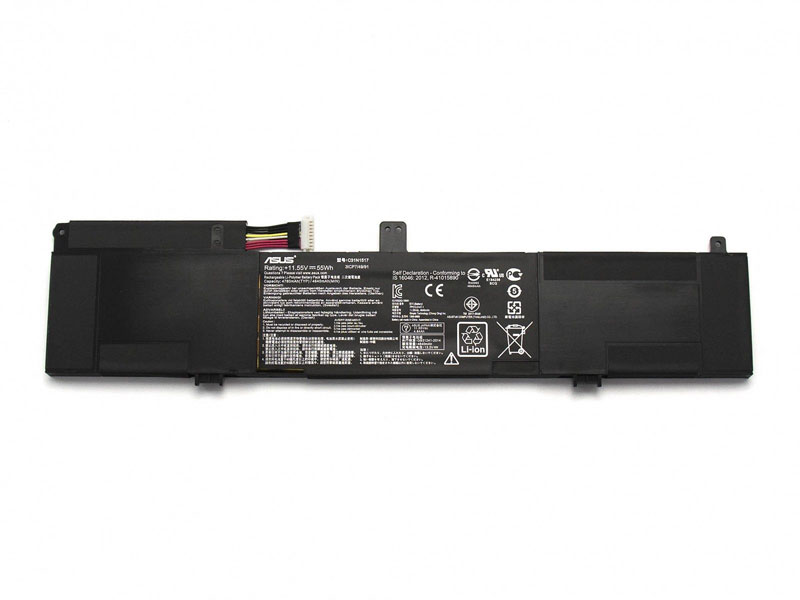 4780mAh 55Wh 3-Cellen Asus Q303 Q303UA Q304UA Accu Batterij