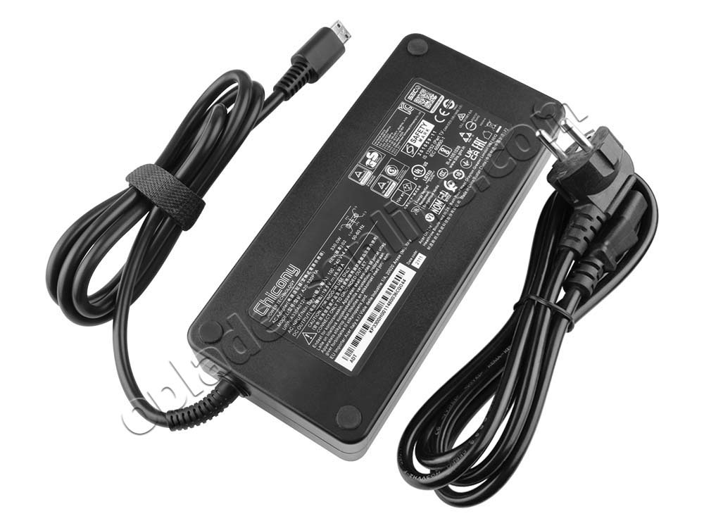 Origineel 330W MSI Raider GE76 Deluxe 12UGS (MS-17K4) Adapter Voeding Oplader + Koord