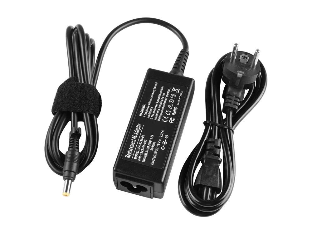 45W Clevo W950KU Clevo W950LU(4.8mm*1.7mm)Adapter Voeding Oplader + Koord