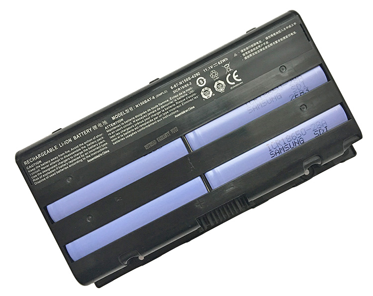 Originele 5585mAh 62Wh 6-Cellen Clevo N155RD1 N150RF1-G Accu Batterij