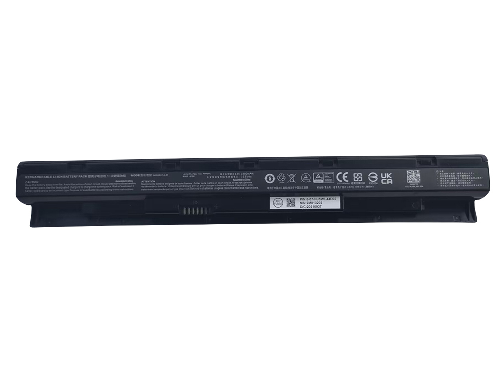 Accu Batterij Clevo NJ50 NJ51MU 5080mAh 47Wh