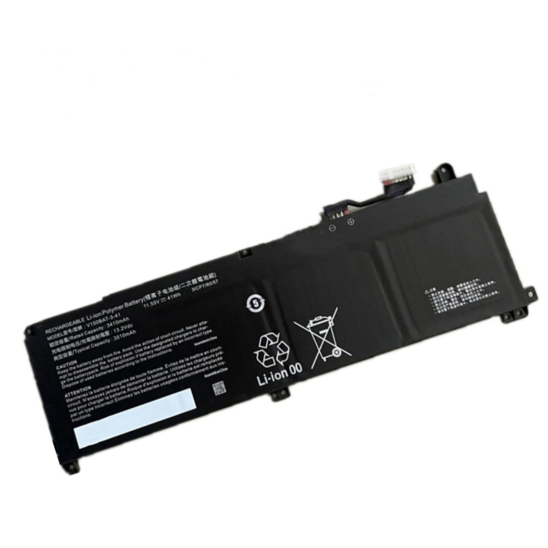 Clevo V150BAT-3 V150BAT-3-41 Accu Batterij 3410mAh 41Wh 3 Cellen