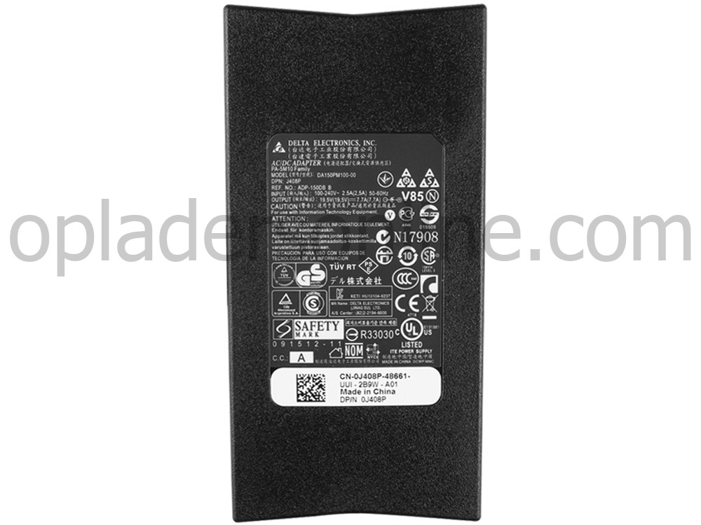 Origineel 150W Dell ADP-150EB ADP-15150 AC Adapter Oplader
