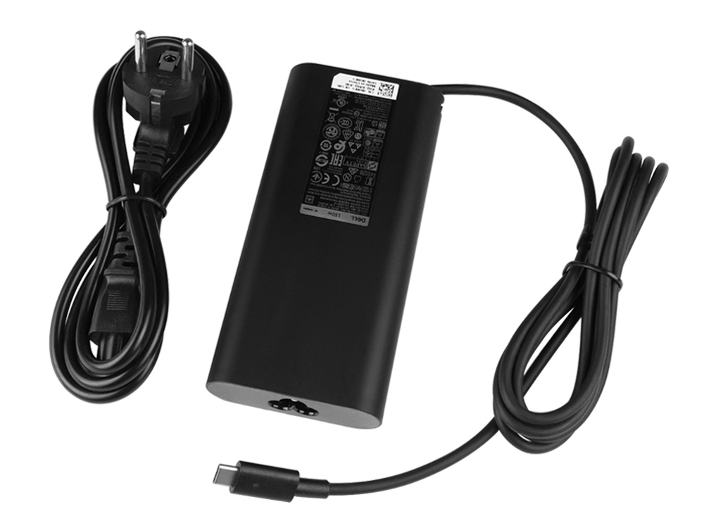 USB-C 130W Dell DA130PM170 Adapter + Gratis Koord