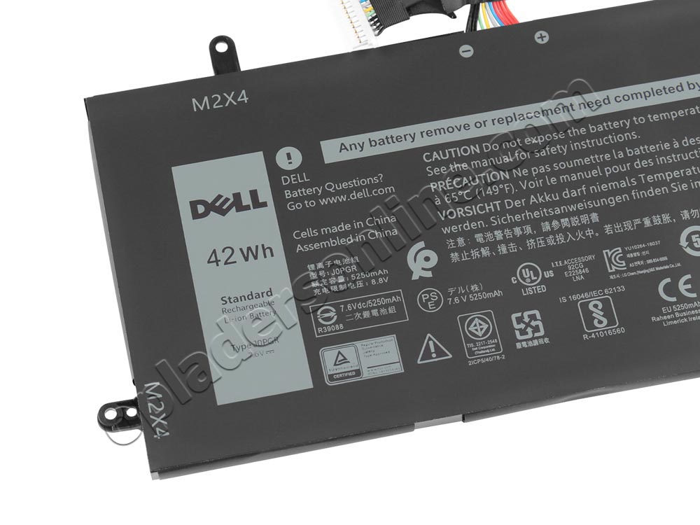 Origineel 42Wh 4-Cellen Dell Latitude 12 5285 Accu Batterij