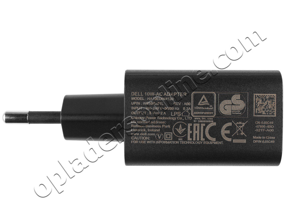 Origineel 10W Dell Venue 8 AC Adapter Oplader