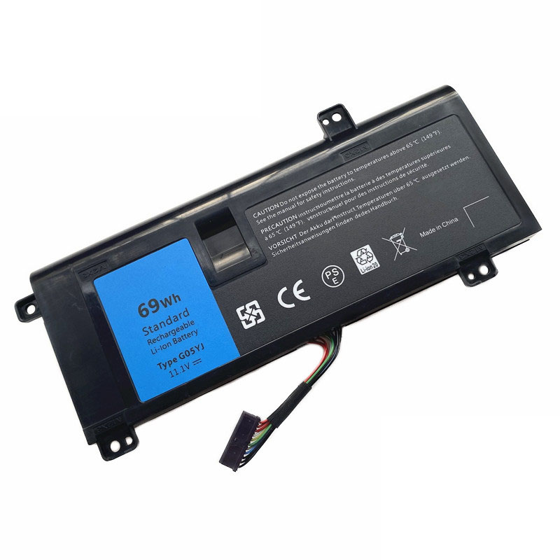 69Wh 6-Cellen Dell Alienware M14x R3 Accu Batterij