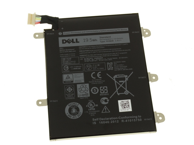 Origineel 19.5Wh 4 Cellen Dell HH8J0 0HH8J0 WXR8J FDD57 Accu Batterij