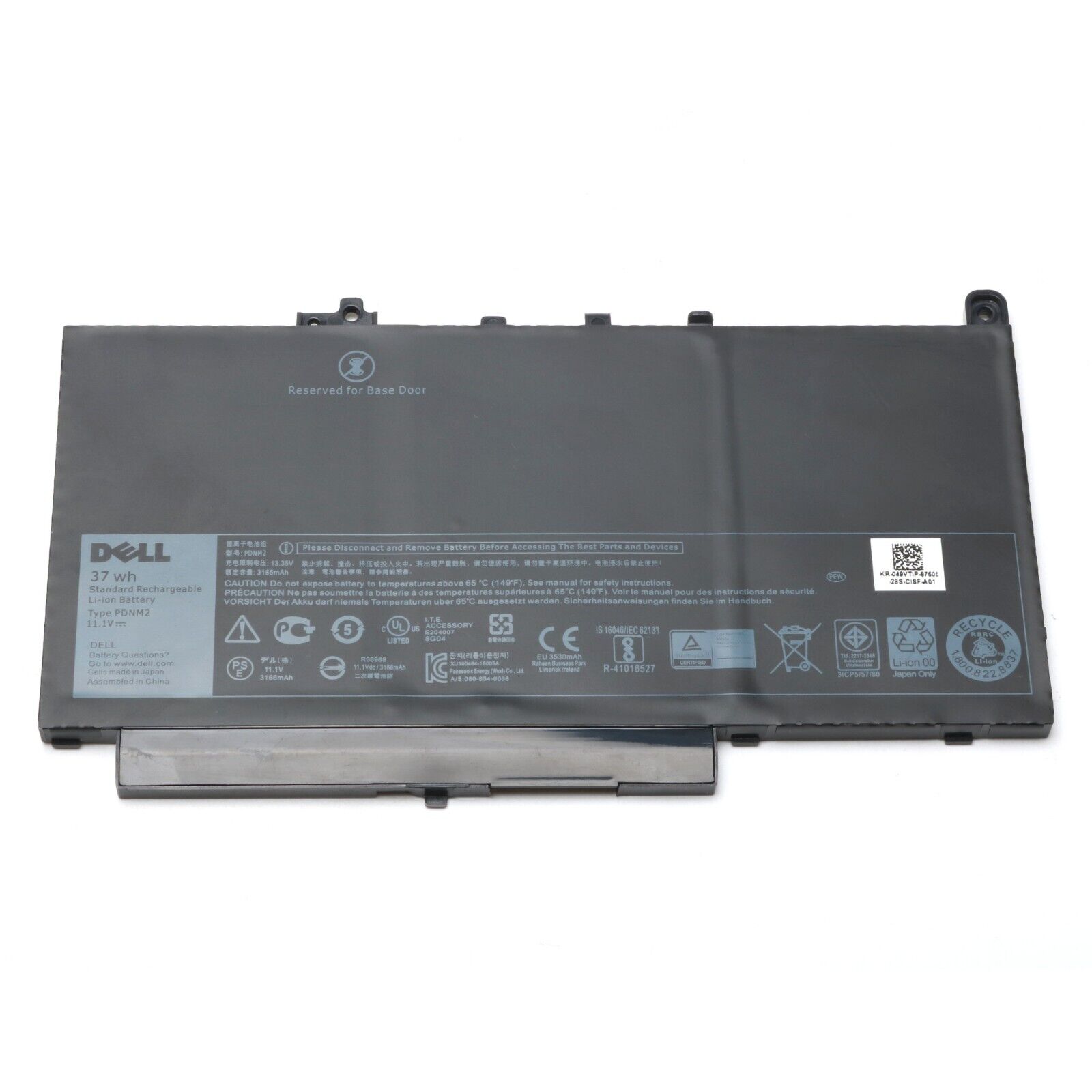 Origineel 11.1V 37Wh Dell Latitude 14 E7470-3K0DN Accu Batterij