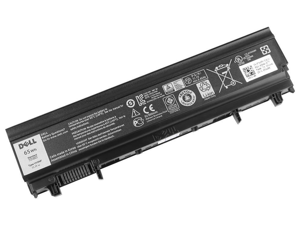 Origineel 11.1V 65Wh/6-Cellen Dell Latitude E5540 5540-4596 Accu