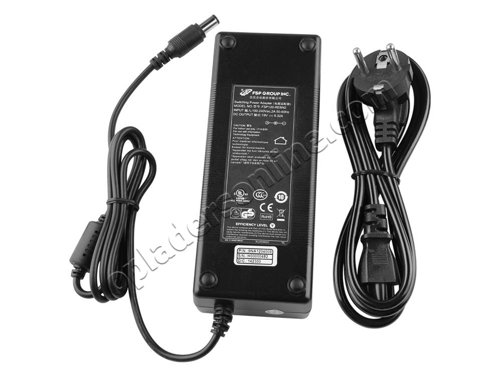 Origineel 120W AcBel ADC027 AC Adapter Voeding Oplader + Kabel