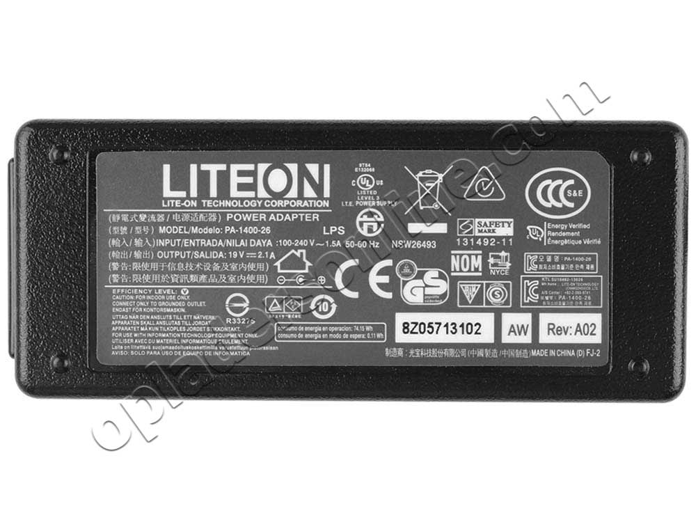 40W Fujitsu FIU:12-02164-02 Adapter Voeding Oplader + Koord