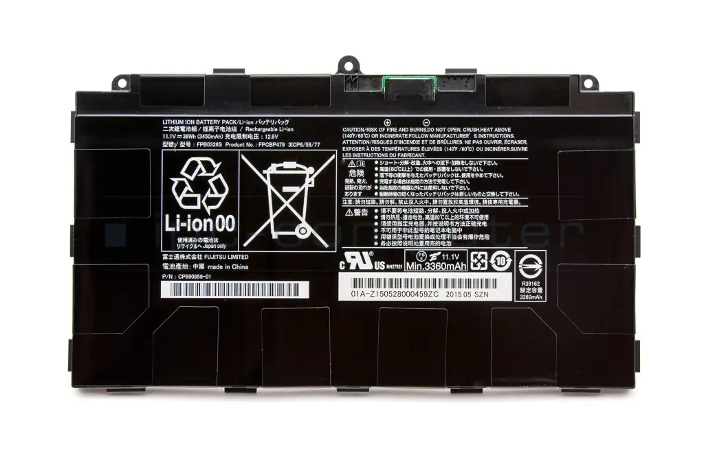 Originele Fujitsu CP690859 CP690859-01 Accu 3450mAh 38Wh 3-Cellen