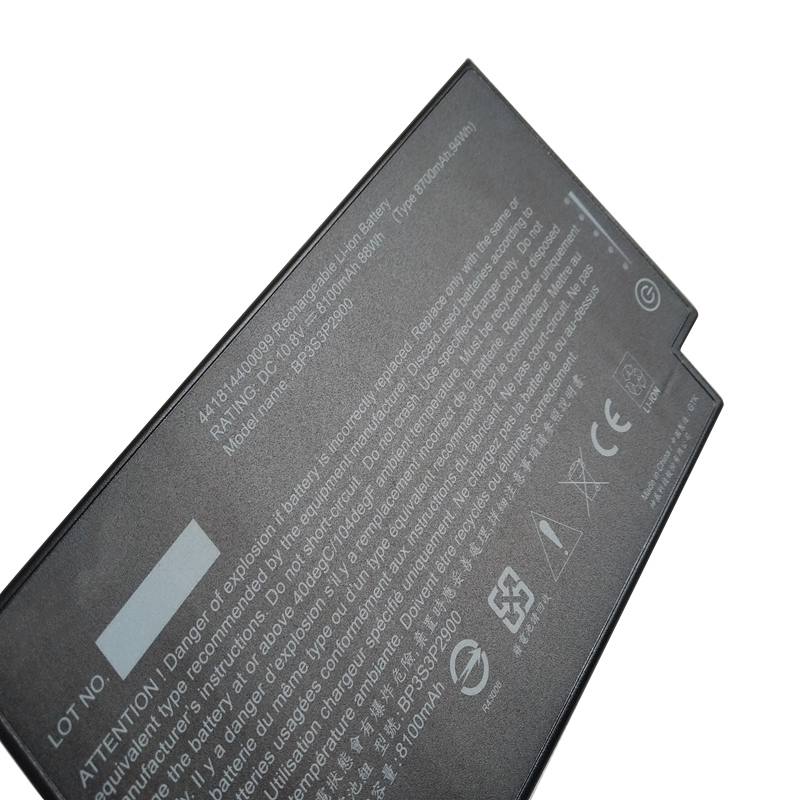 Originele 8100mAh 88Wh Getac BP3S3P2900 3ICR19/66-3 Accu Batterij