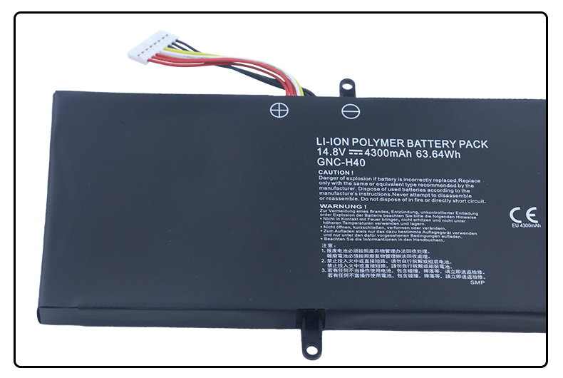 Originele Gigabyte P34 V2 Gigabyte P34 Accu 4300mAh 63.64Wh 4-Cellen