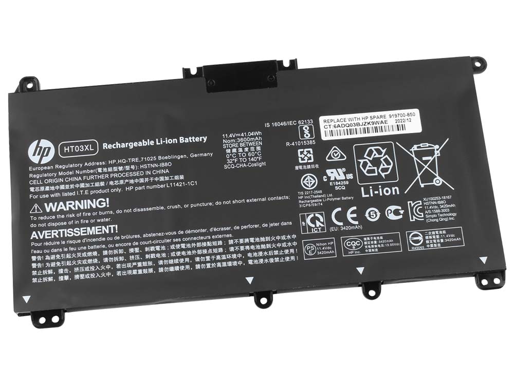 Originele 3470mAh 41.9Wh 3 Cellen HP 255 G7 255 G8 256 G7 256 G8 Accu Batterij