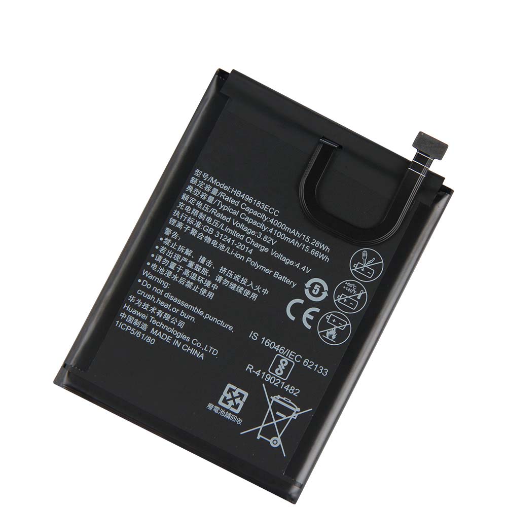 Originele 4100mAh 15.66Wh 2 Cellen Huawei HB496183ECC Accu Batterij