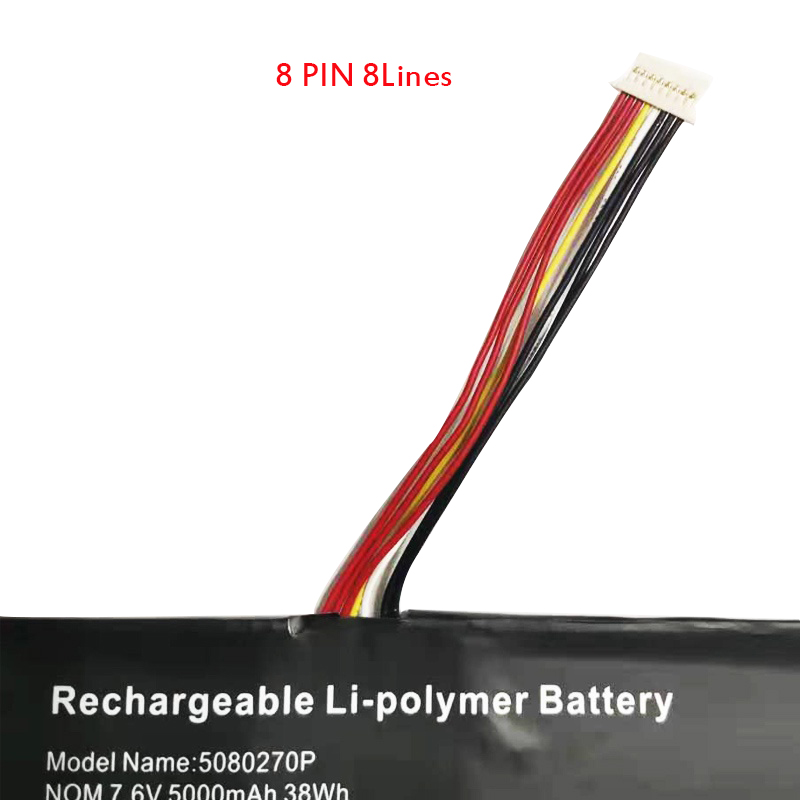 Nieuw Accu Jumper 5080270P Jumper HW-3487265 5000mAh 38Wh 2-Cellen