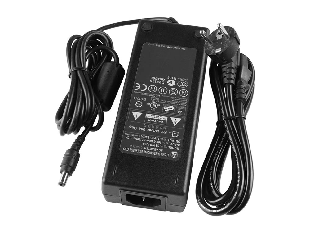80W TechniSat TECHNIVISION 22C (5022/6412) Adapter Voeding Oplader + Koord