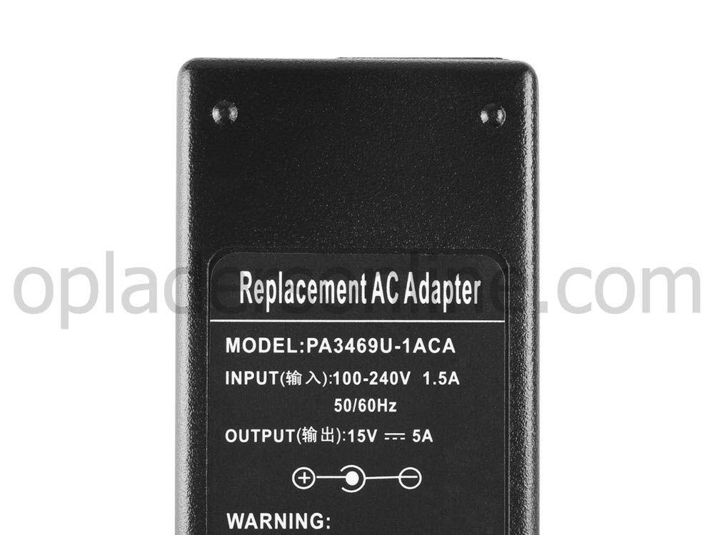 75W Grundig LCD51-5700BS DAVIO20 Adapter Voeding Oplader + Koord