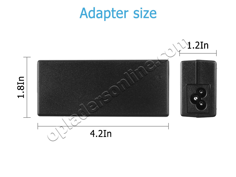 65W HP 23er 23-inch Monitor Adapter Voeding Oplader + Koord