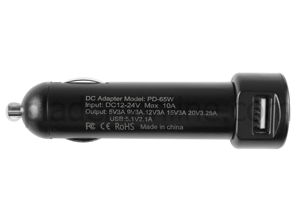 65W Type/USB-C Acer Chromebook 314 C934T-C2YB C934T-C66T Autolader