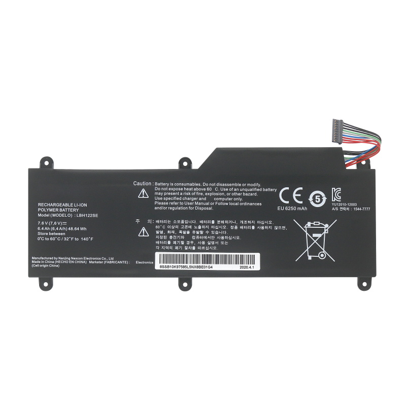 LG 15U530 15U530-G.AH5HK Accu Batterij 6400mAh 48.64Wh