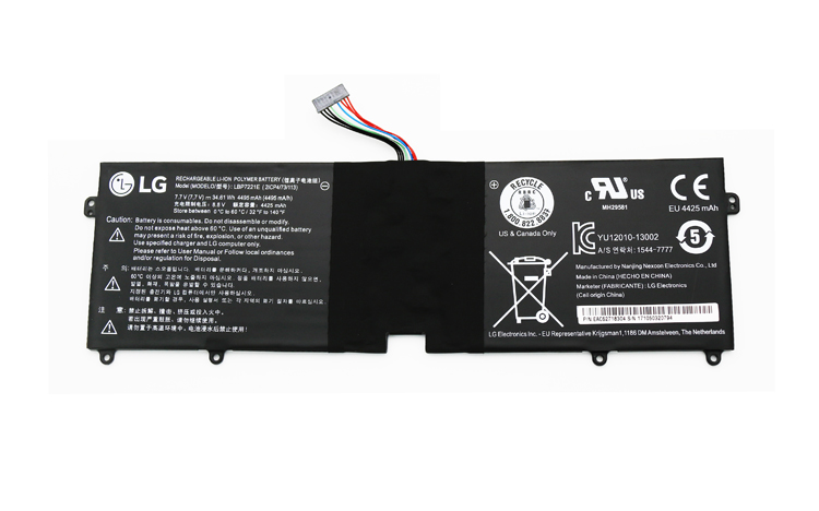 Originele 4495mAh 34.61Wh 2-Cellen LG 2ICP4/73/113 Accu Batterij