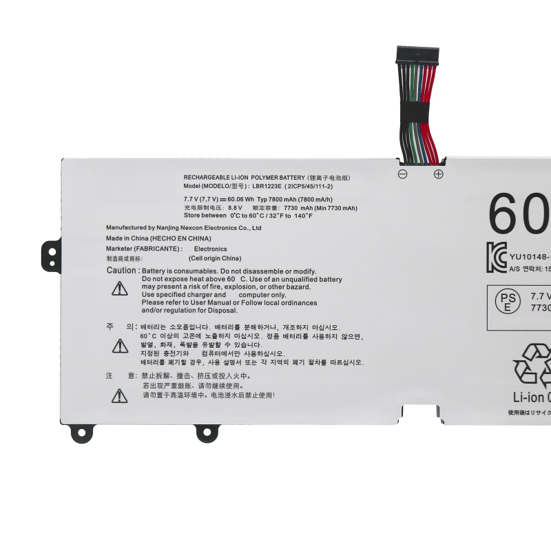 LG Gram 14Z970-G.AA75K 14Z970-G.AP5BML Accu Batterij 7800mAh 60.06Wh