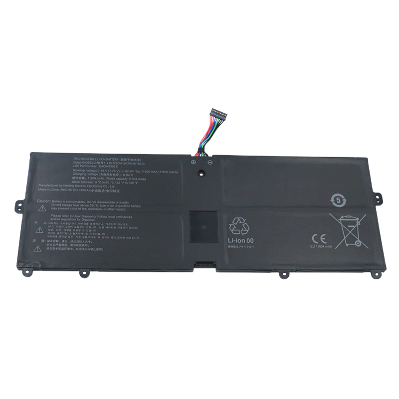 LG Gram 17Z90Q-R.AAB8U1 Accu Batterij 11600mAh 90Wh