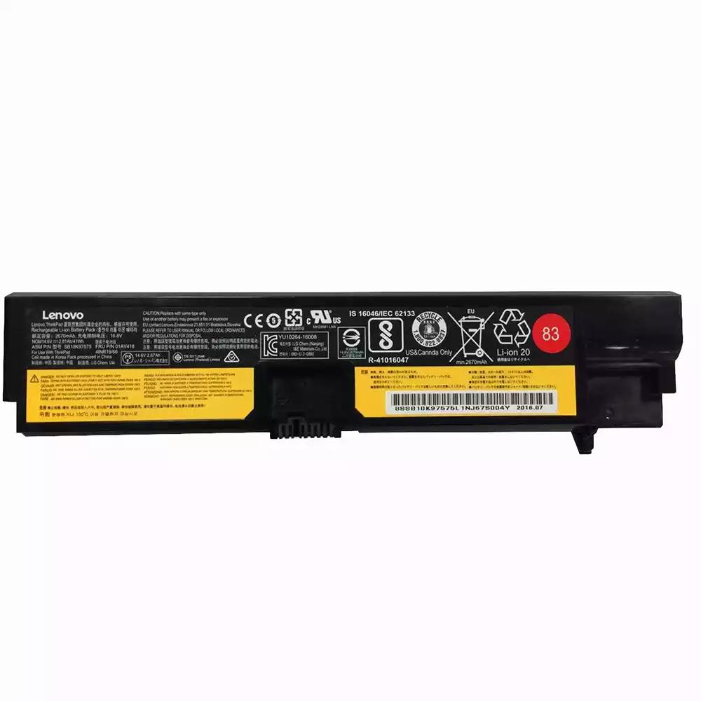 2800mAh 41Wh 4-Cellen Lenovo 4X50M33573 4X50M33574 Accu Batterij