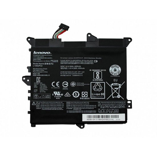 Origineel 30Whr 4050mAh Lenovo Yoga 300-11IBR 80M100F5PB Accu Batterij
