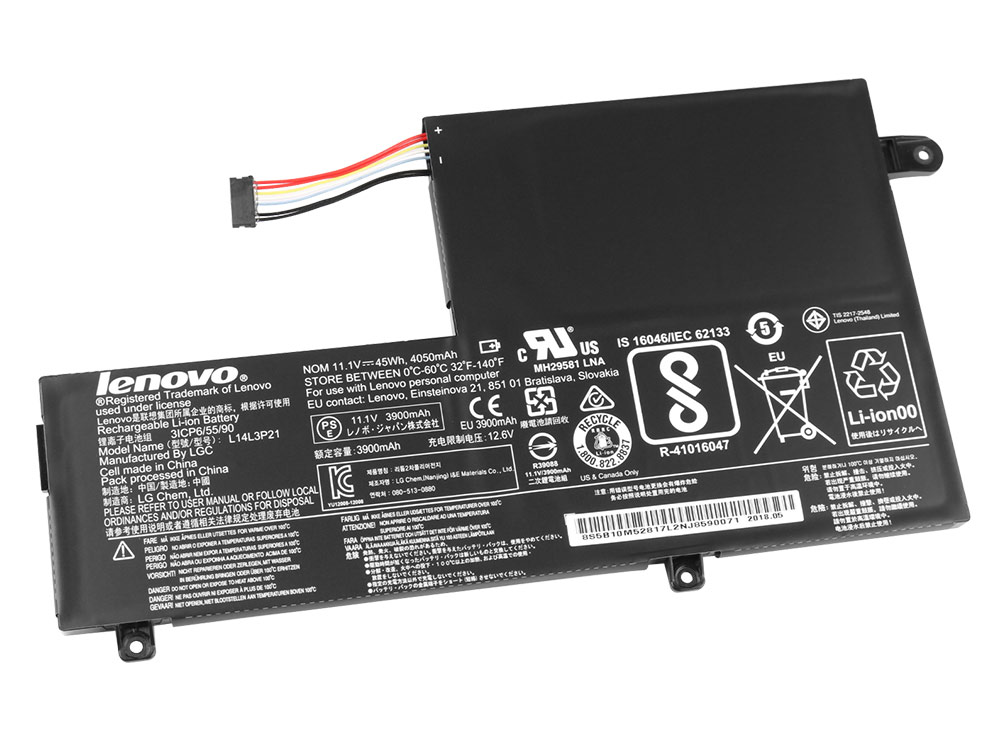 Originele 45Whr Lenovo Yoga 500-15ISK 80R6 Accu Batterij