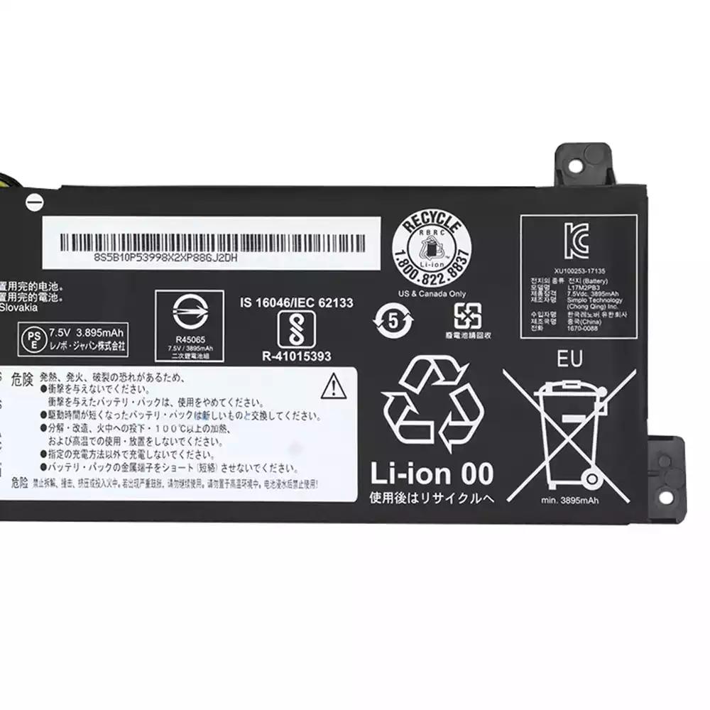 4000mAh 30Wh 2-Cellen Lenovo V330-15IKB 81AX00ARGE Accu Batterij