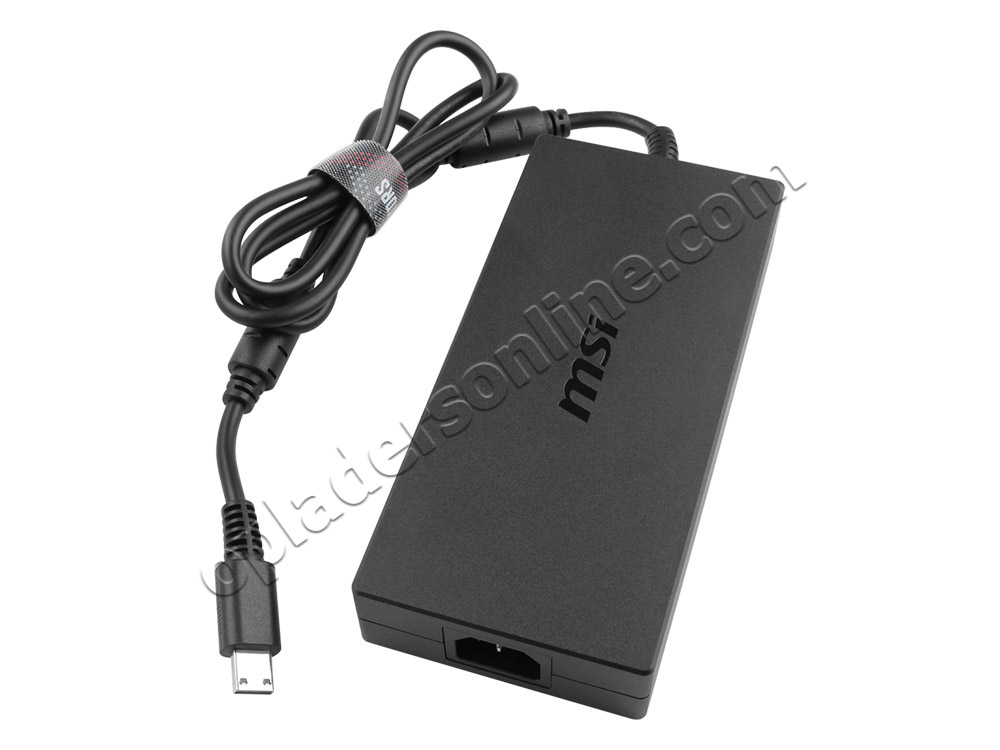 Origineel 330W MSI Raider GE78HX 13VH-069IT AC Adapter Voeding Oplader + Kabel