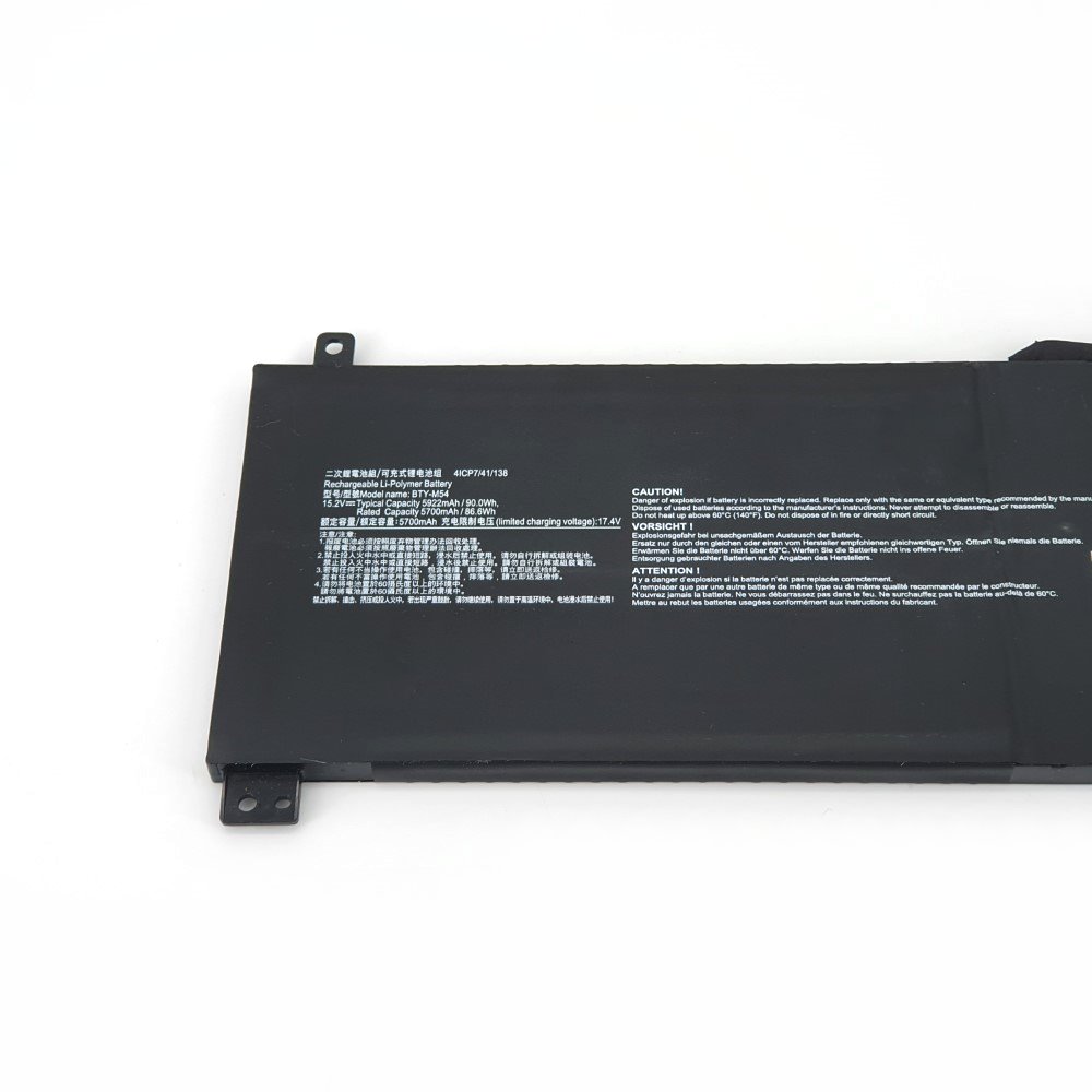 Accu Batterij MSI Creator Z17 HX Studio A13V 5920mAh 90Wh