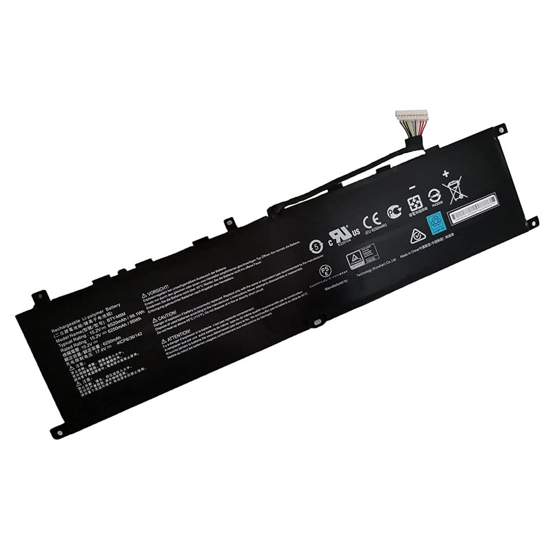 Accu Batterij MSI 9S7-17P211-006 6578mAh/6250mAh