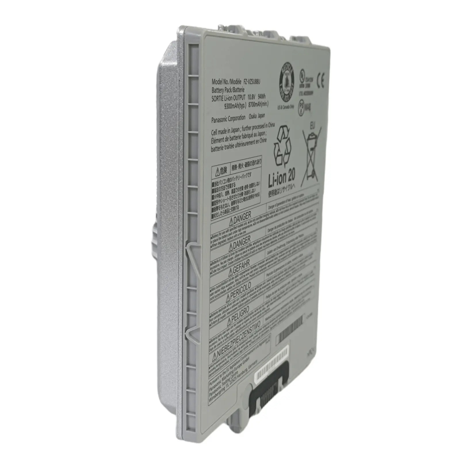 Accu Batterij Panasonic Toughpad FZ-G1 Mk3 8700mAh 94Wh
